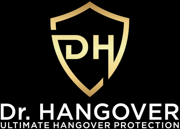 The logo of Dr hangover ultimate hangover protection